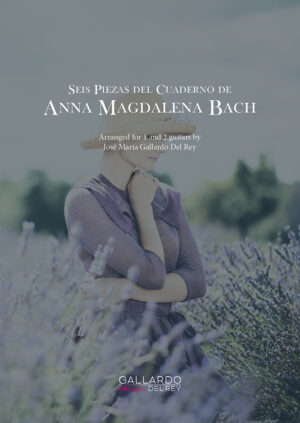 Partitura de Cuaderno de Anna Magdalena Bach
