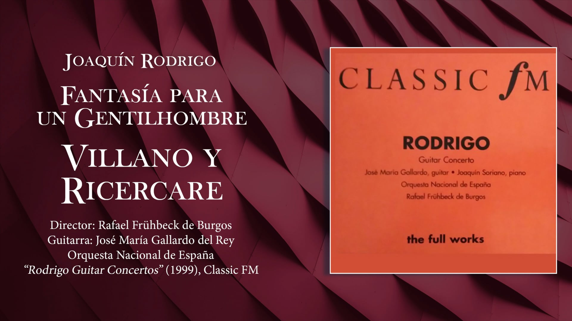 Fantasía Para Un Gentil Hombre_ Villano Y Ricerare_1