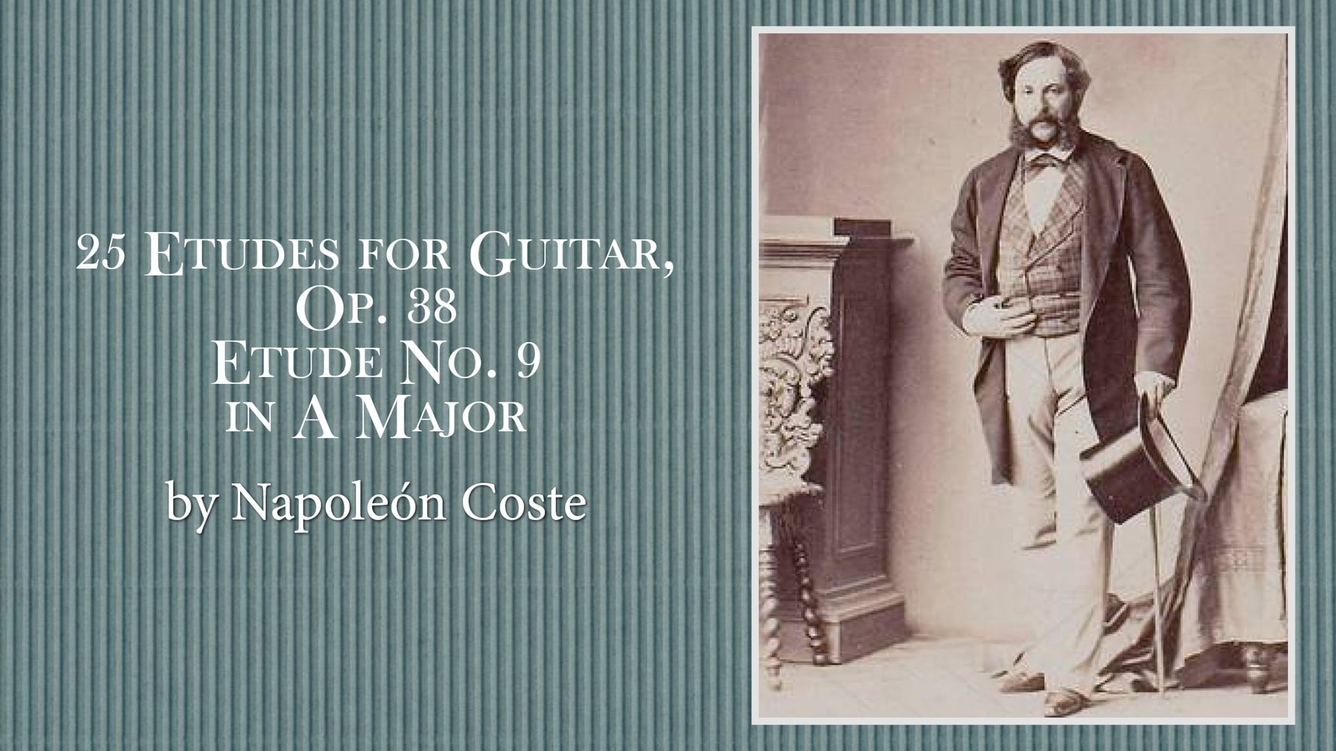SGA - Coste Estudio nº9 - Concierto